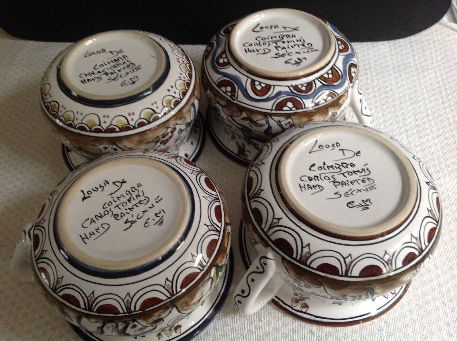 Tazze: Tasses - de Coimbra Portugal – Usato da Sion venduto da accroshoes 3