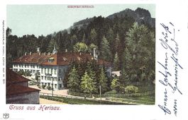 G r u s s   a u s   H e r i s a u .    HEINRICHSBAD