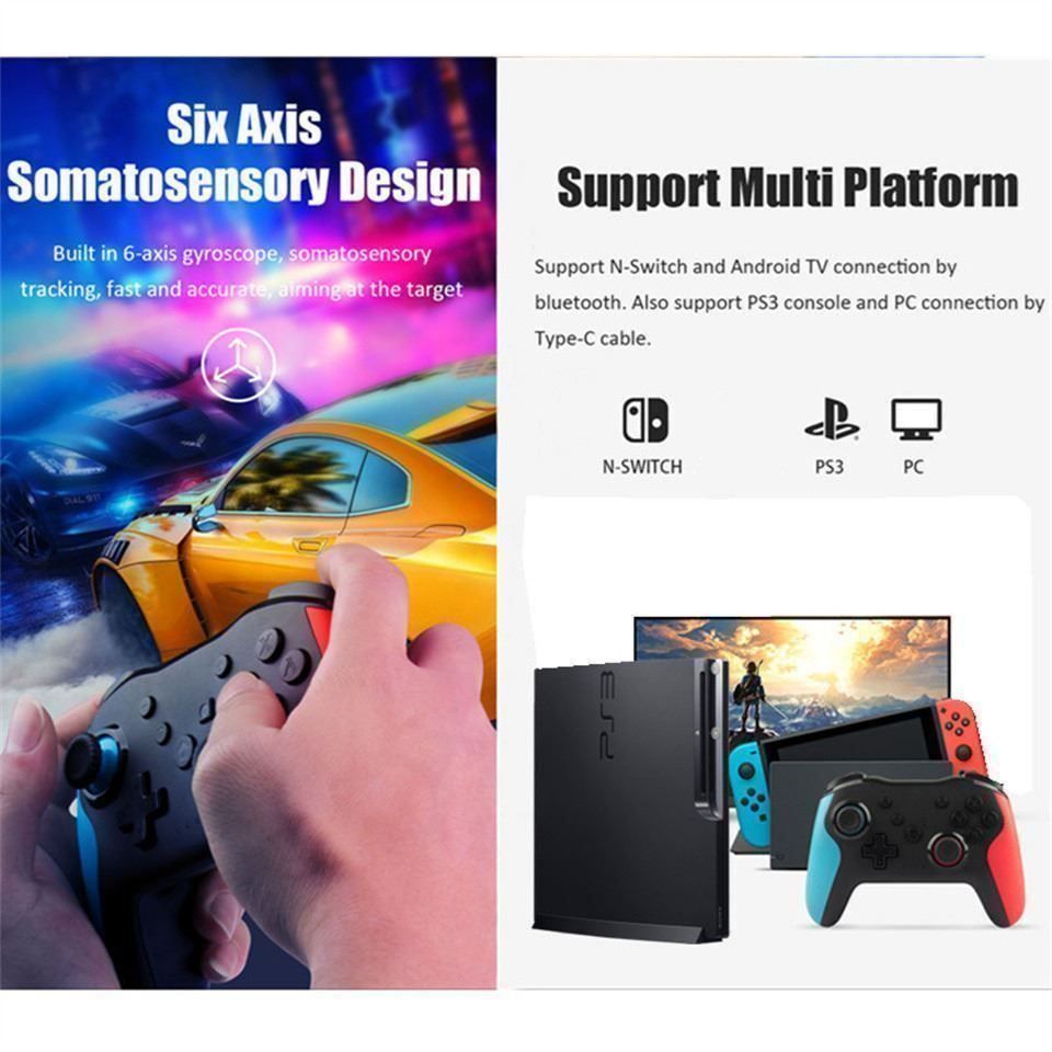 Controller: WIRELESS CONTROLLER FÜR NINTENDO SWITCH - GAMEPAD FÜR SWITCH – Nuovo e nell'imballaggio originale da Kriens venduto da swissgadget 3