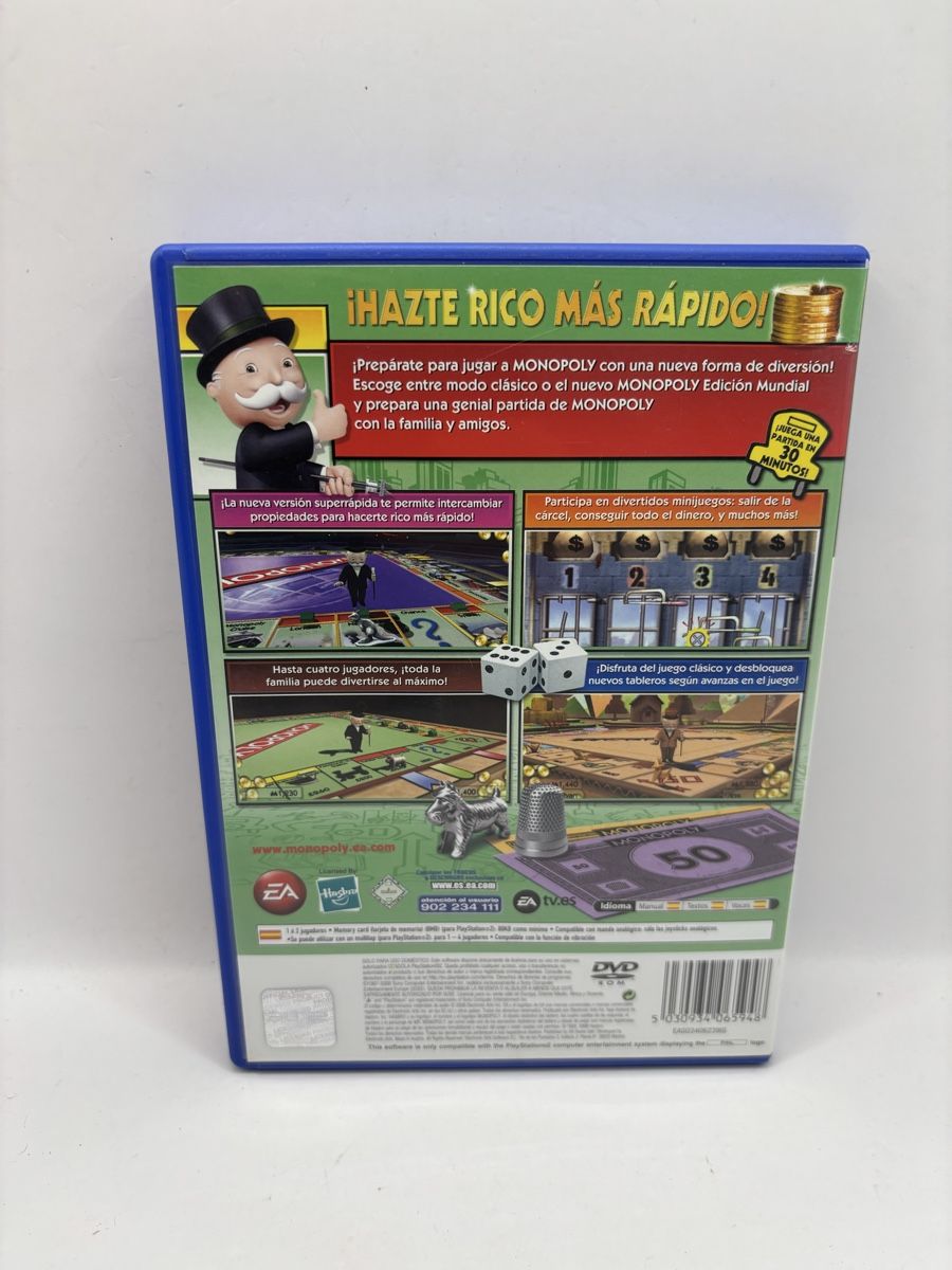 Giochi: Monopoly Edition Classique et Mondiale PS2 – Usato da Genève venduto da sho_67qj 1