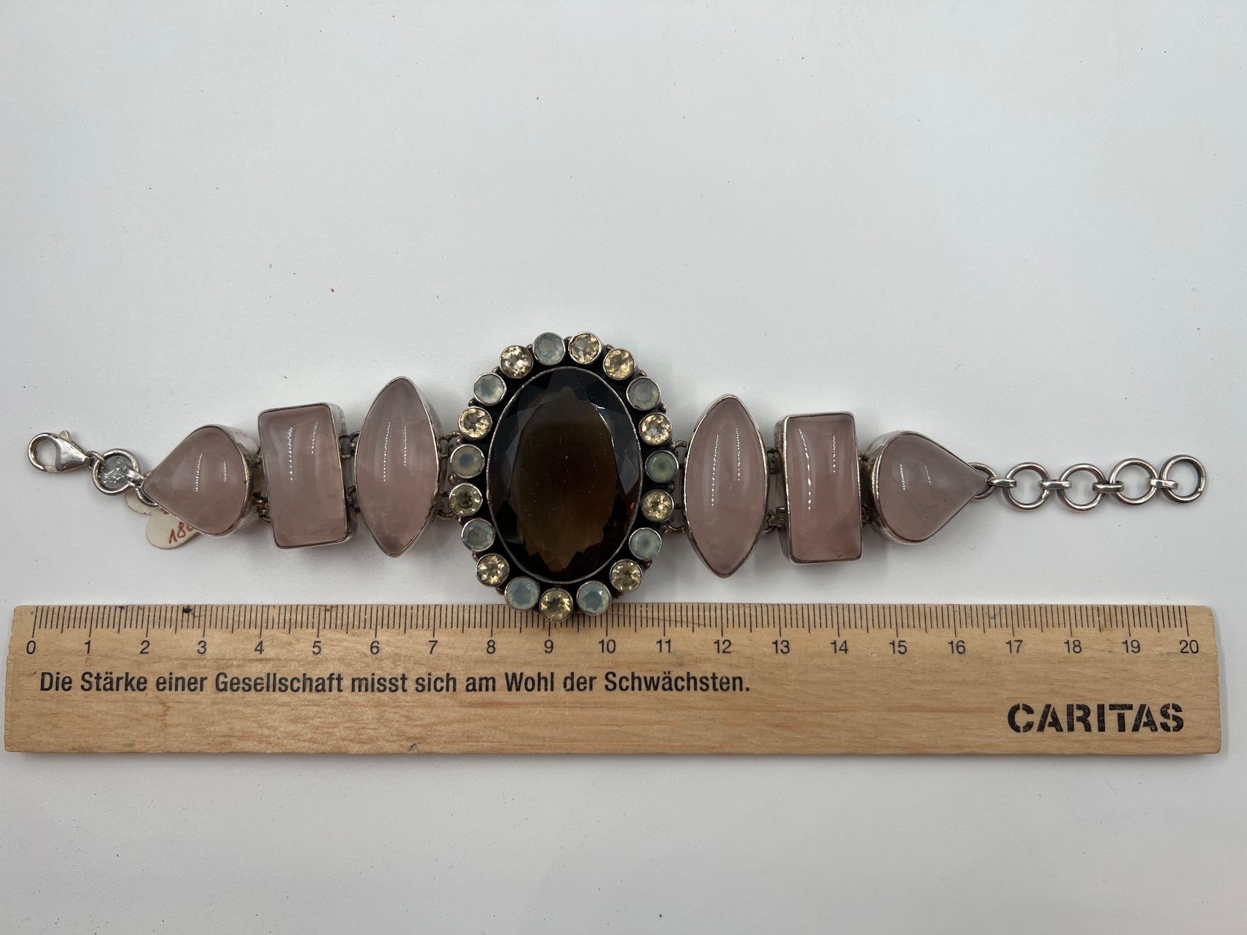 Bracciali & Braccialetti: Armband Silber mit Edelsteinen – Nuovo (secondo la descrizione) da Meilen venduto da GabriellaP 2