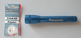 Mini Maglite AA Taschenlampe mit Krypton Ersatzleuchtmittel