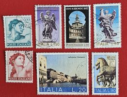ITALIEN ITALIA RETTET VENEDIG MICHELANGELO SANT'IVO ROMA GE.