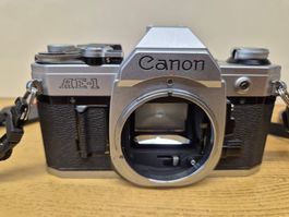 Canon AE-1 analoge Spiegelreflexkamera Gehäuse Body