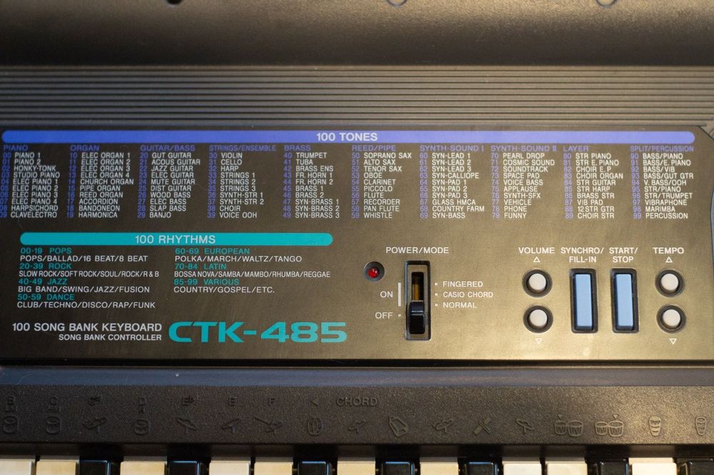 Casio ctk outlet 485