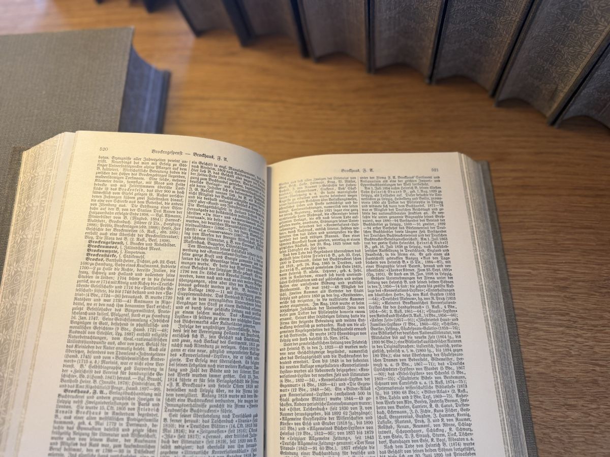 Libri: Brockhaus Konversationslekikon Leipzig 1908  – Usato da Winkel venduto da grexy 7