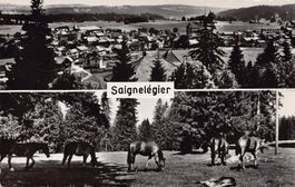 Saignelégier, circulée 1960