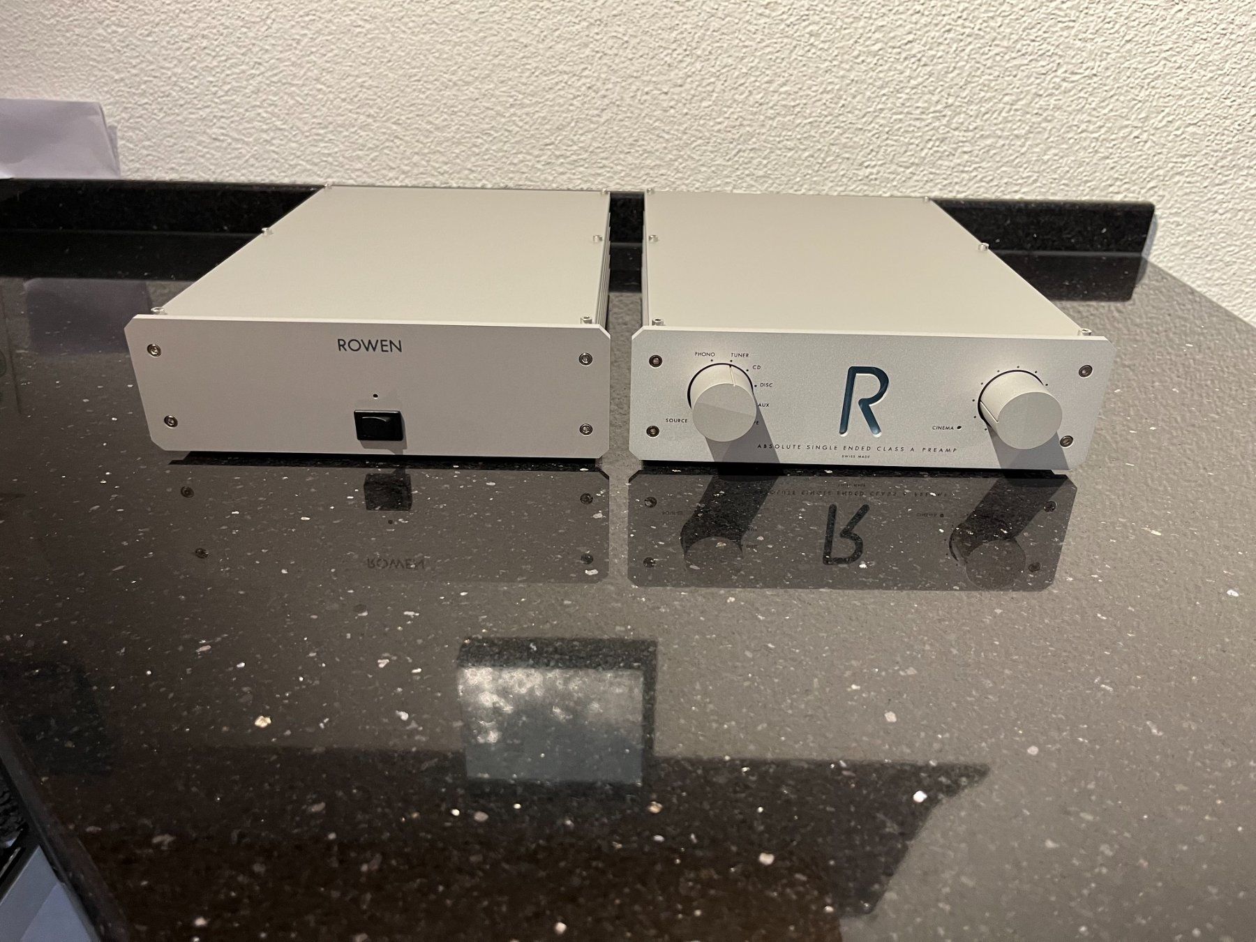 Rowen Amplificateurs: Rowen Asolute Pre MM/MC mit PA4 – D'occasion à Hergiswil par Beldona1