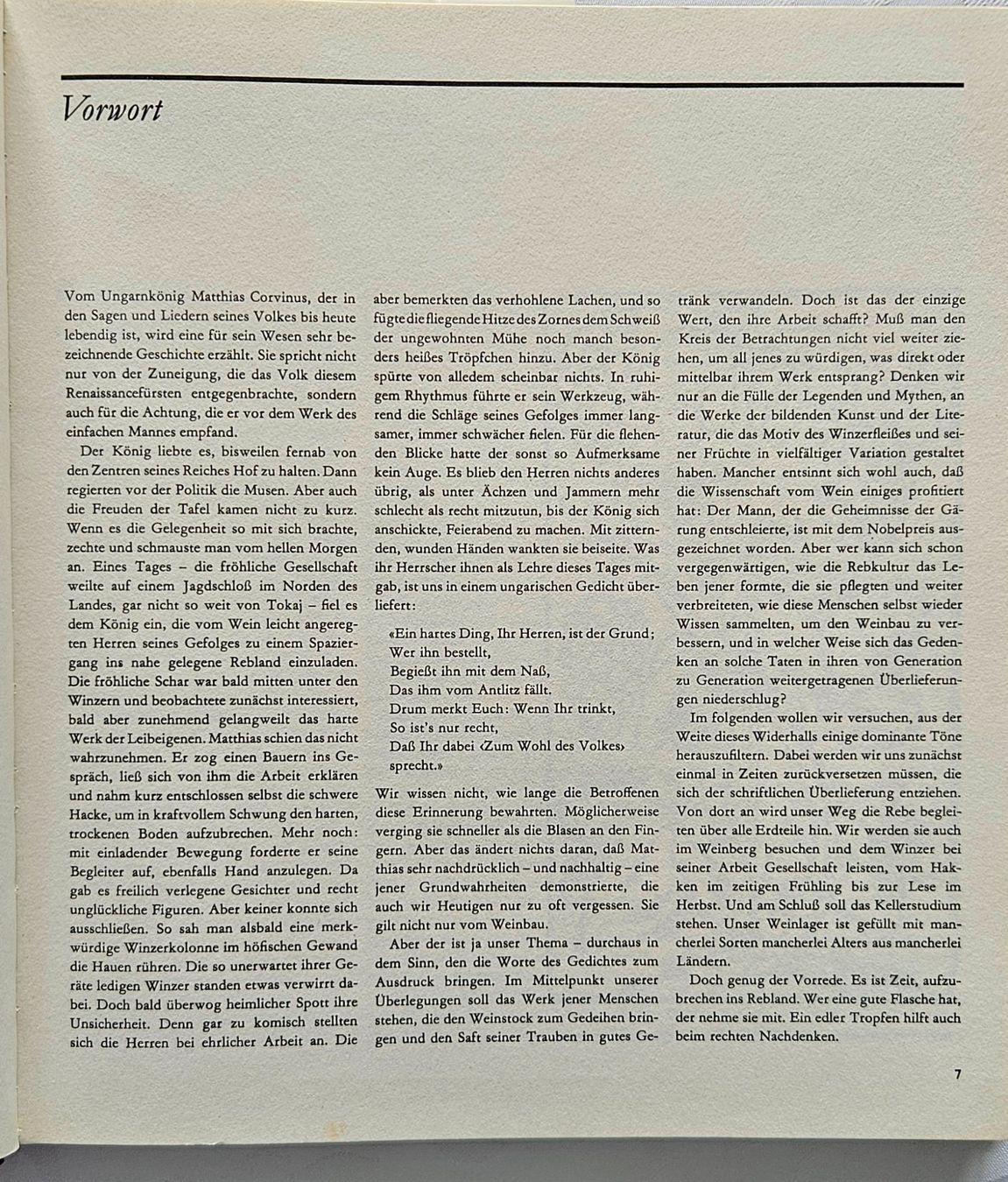 Libri: Vivat Bacchus (1975) – Usato da Küsnacht ZH venduto da scholli58 2