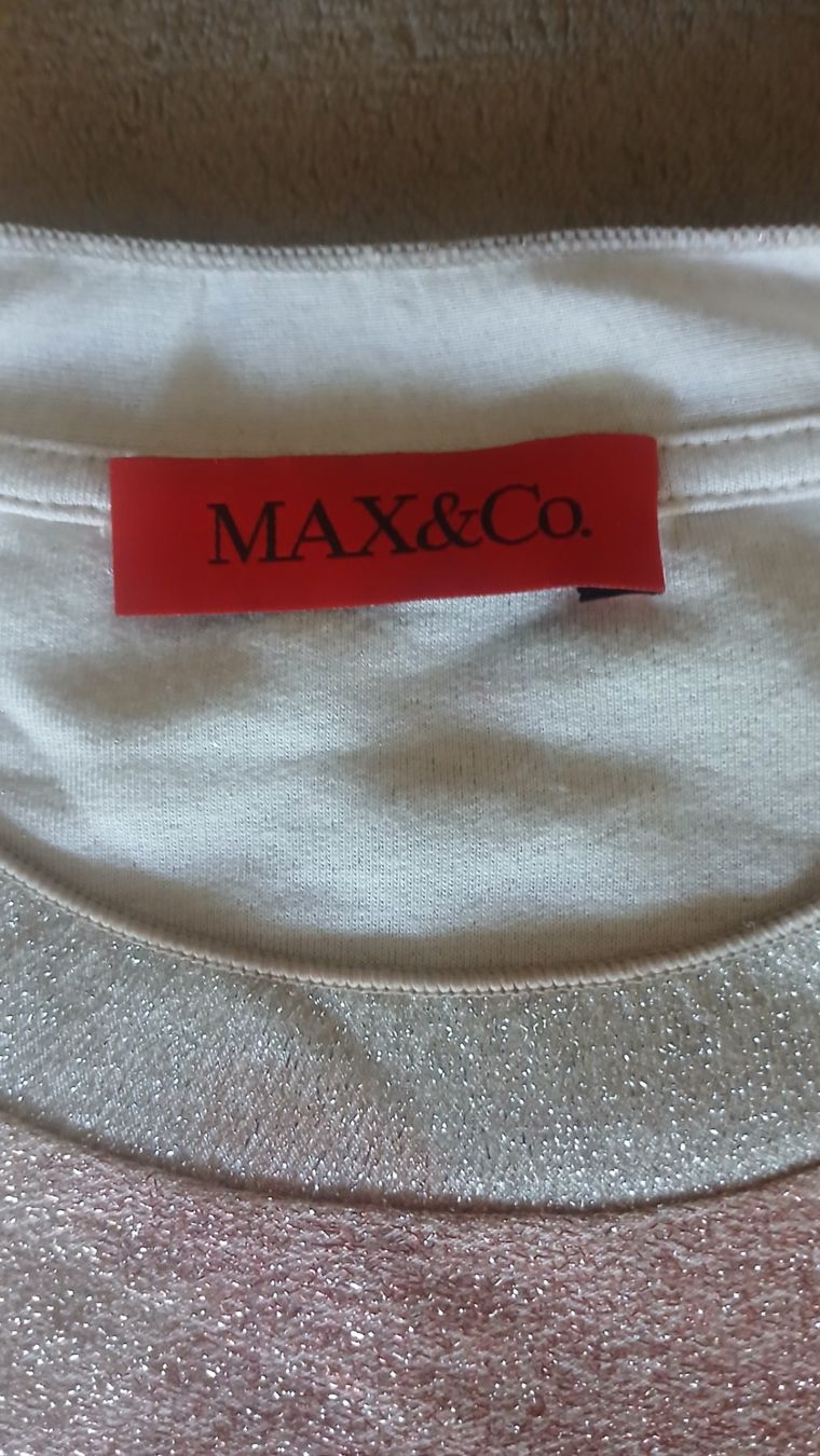 T-shirts: MAX & CO DAMEN SHIRT Gr. L – Neuf (Voir description) à Villa Luganese par luxlady 4