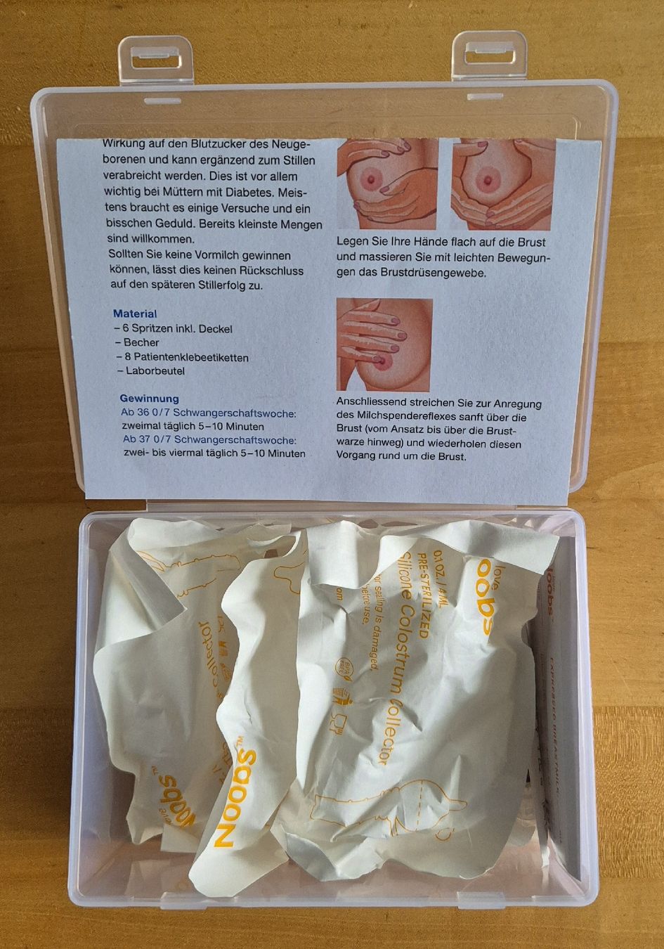 Medizinische Geräte: Kolostrum Sammel-Kit – Neu und originalverpackt aus Zürich von pap_nnp5 1
