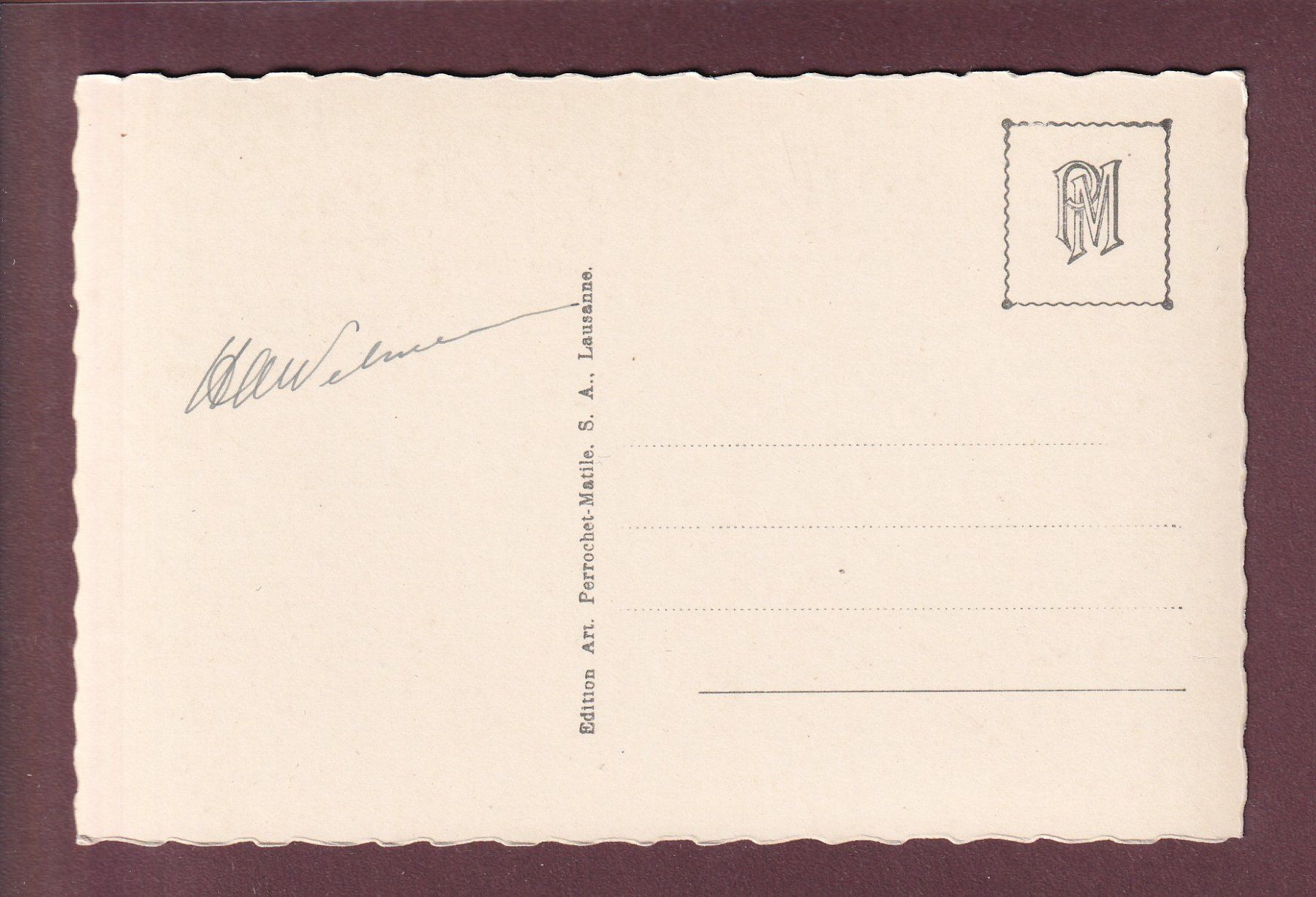 Cartoline postali: CRANS - Lac de la Moubraz - Weisshorn – Usato da Pully venduto da nicecards 1
