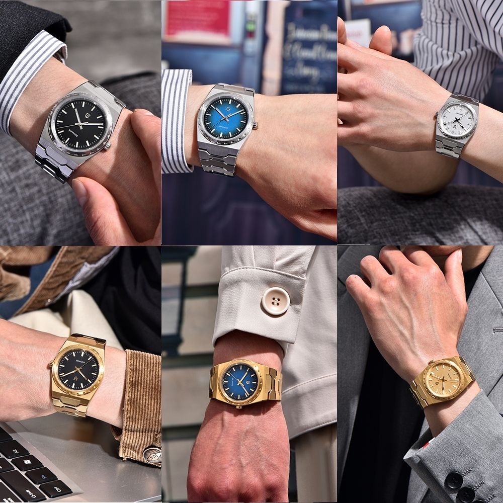 Pagani Design Montres: Pagani Design Herrenuhr Quartz Saphirglas – Neuf (Voir description) à Suhr par ChronixChronometer 6
