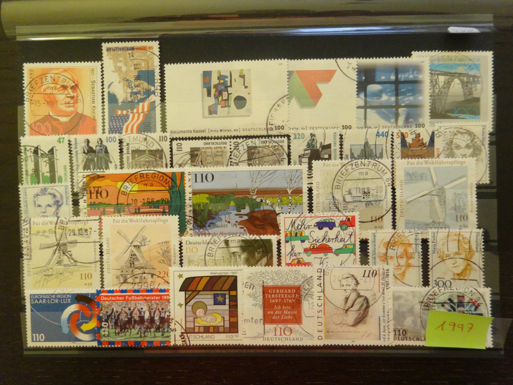 Tutti i francobolli: BRD Briefmarken 1997 gestempelt – Usato da Zürich venduto da reto33
