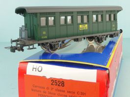 Rivarossi H0 2528 Carrozza 3 Classe, NEU