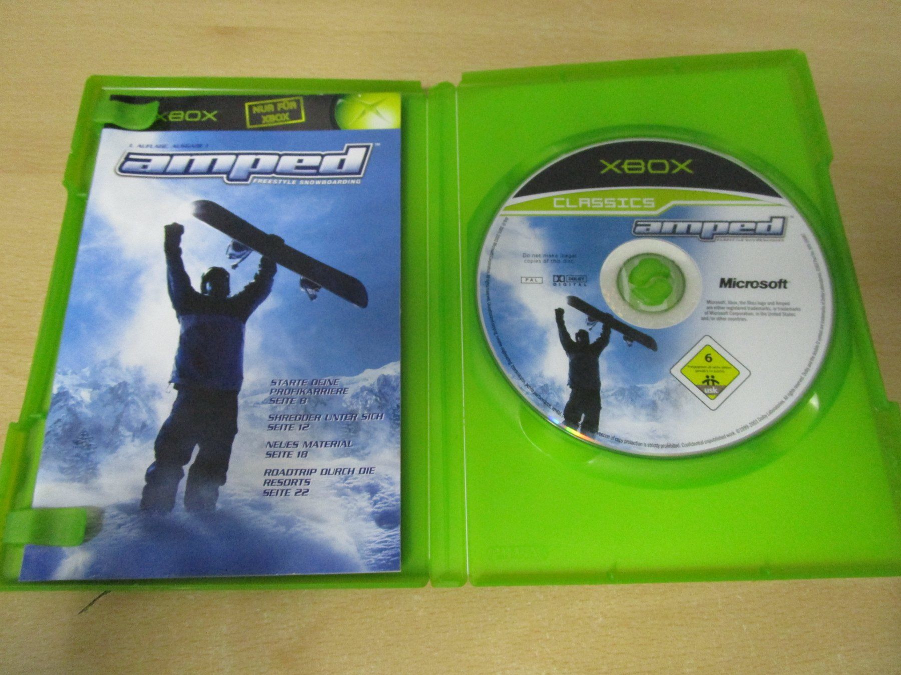 Microsoft Giochi: Amped Snowboarding Microsoft Xbox XBOX – Usato da Goldau venduto da agestuffer 2