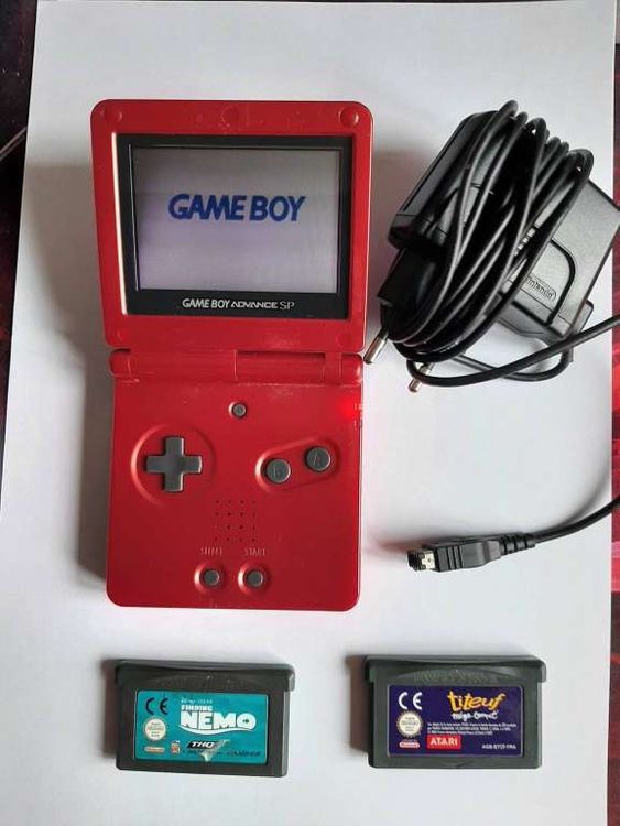 Lot de 10 Boites plastique compatibles Game Boy / Game Boy Advance / Game Boy Color
