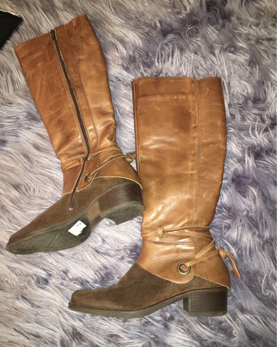 Damenschuhe: VIA VAI LEDER STIEFEL GR. 38 – Gebraucht aus Unteraegeri von MH203 1