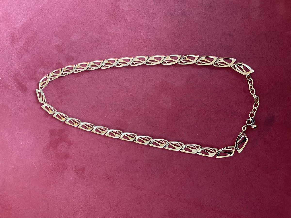 Ketten: Vintage Damen Collier vergoldet – Gebraucht aus Herbriggen von Sehrazade 4