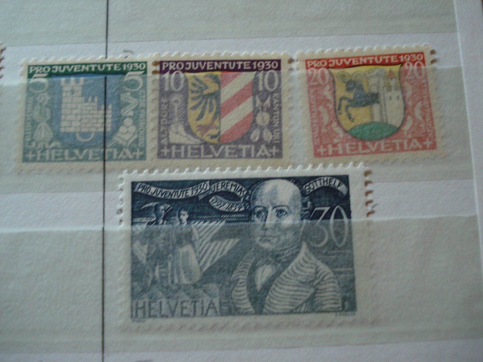 Tous les timbres: Satz Pro Juventute ** 1930 – D'occasion à Niederwil AG par morostahu