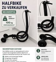 Halfbike neuwertig mit 100 kg Gewicht Kapazit.