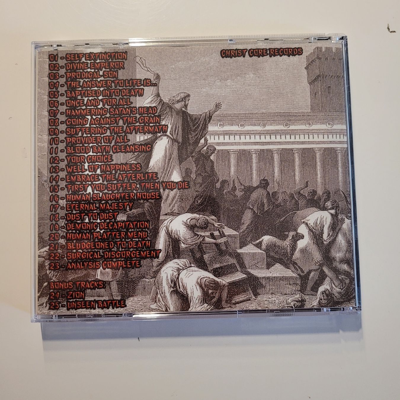 CD: Vomitorial Corpulence - Karrionic Hacktician – Usato da Münsingen venduto da Drachenwurst 1