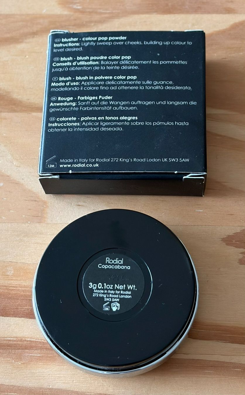Make-up: Rodial Blusher Copacabana Puder – Usato da Schlieren venduto da con_hdp9 1