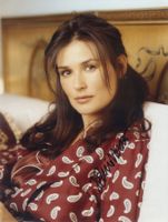 Original Autogramm von DEMI MOORE auf Großfoto