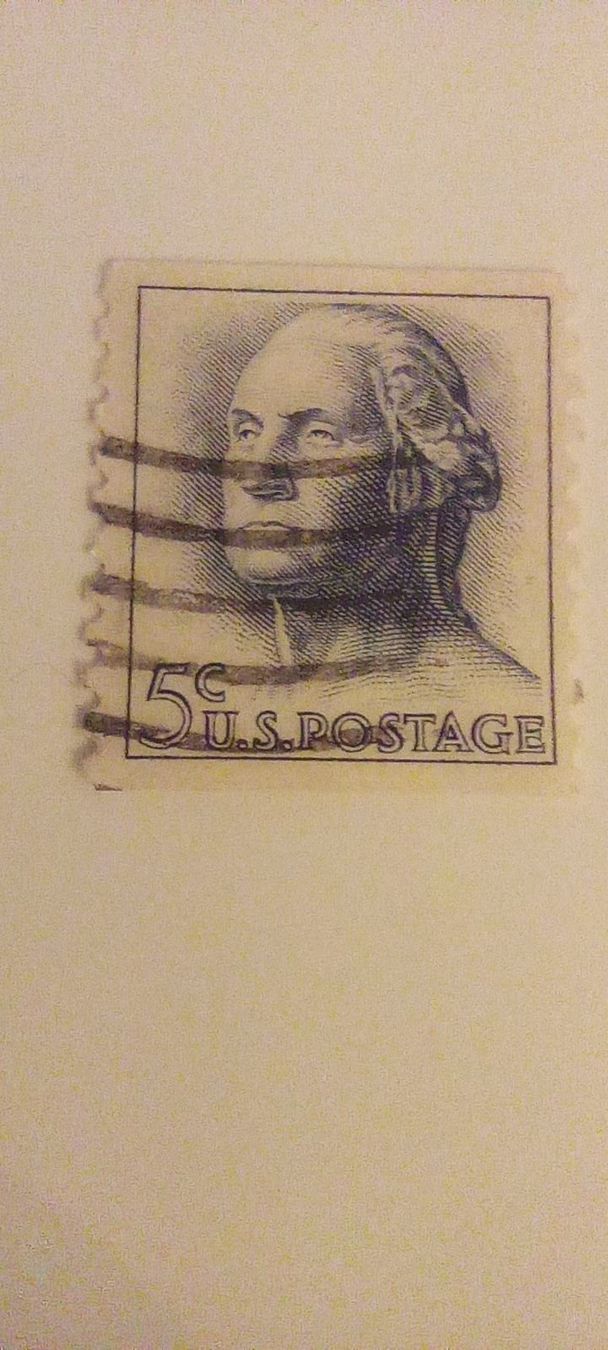 Tous les timbres: Briefmarke George Washington – D'occasion à Allschwil par pri_9lsr