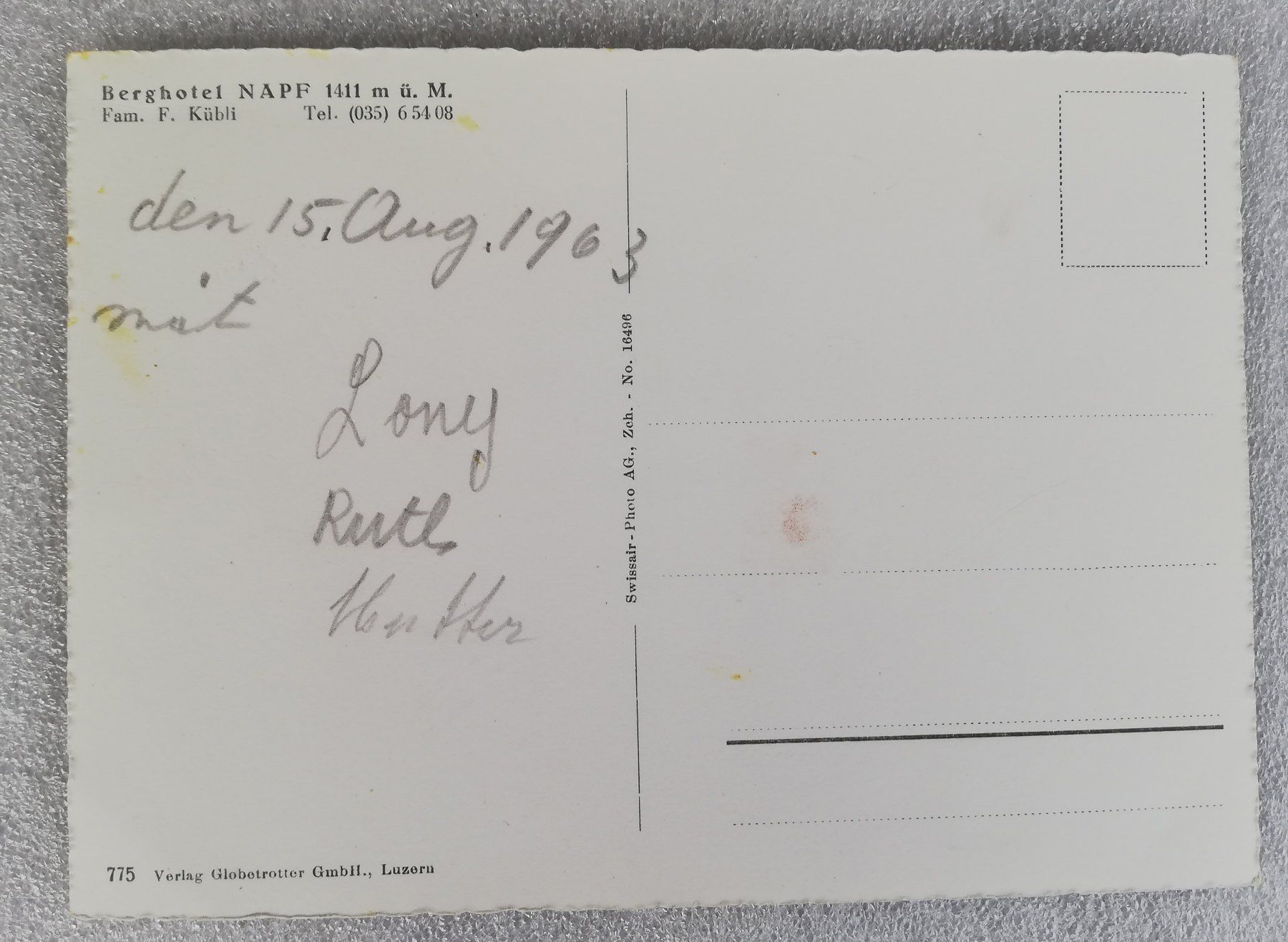 Cartoline postali: Napf Trueb – Usato da Hildisrieden venduto da Malve 1
