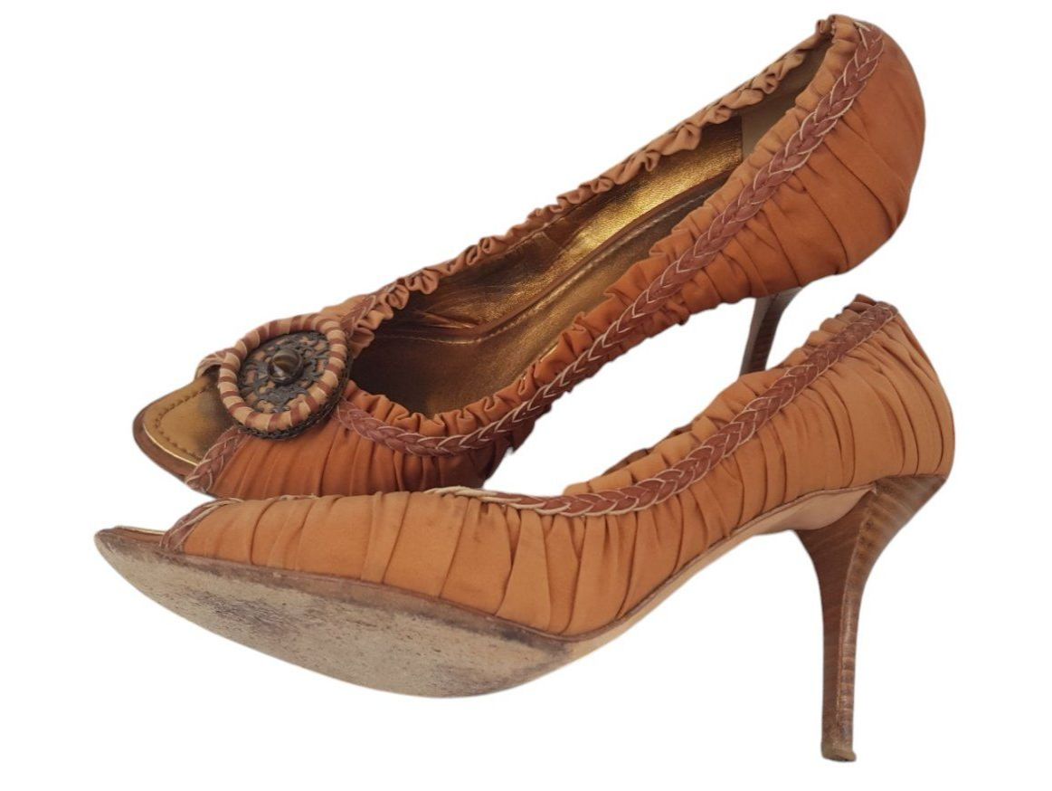 Scarpe da donna: Pumps Peeptoe Leder – Usato da Mörschwil venduto da wunderkiste44 5