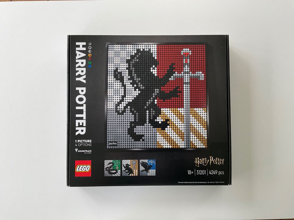 Lego 31201 Harry Potter Art Hogwarts Wappen NEU/OVP (Neu und ...