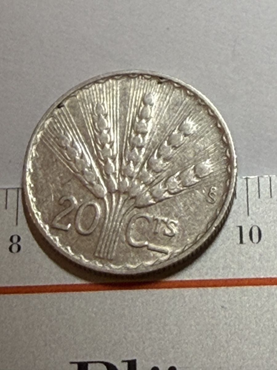 Tutti le monete: Uruguay - 20 centimes - 1942 - AG  – Usato da Payerne venduto da Mike1682 3