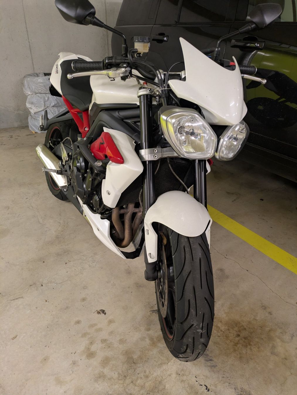 Triumph Strada: Triumph Street Triple Spezialversion 675R – Usato da Winterthur venduto da maranello123 6