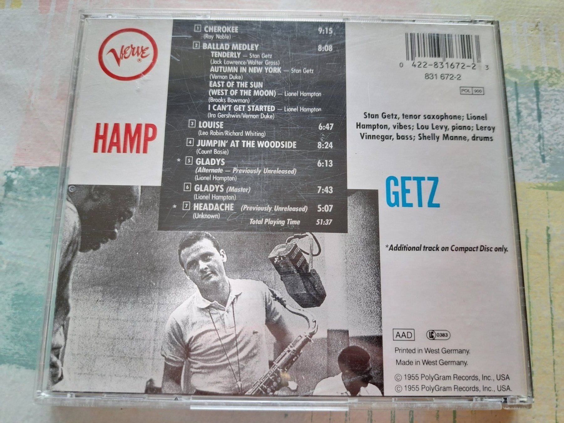 CDs: Cd Hamp and Getz  – D'occasion à Pully par bro_n52j 1
