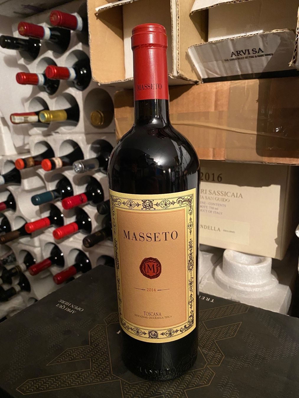 Masseto Vino: Masseto 2014 – Usato da Grenchen venduto da O.r.i.g.