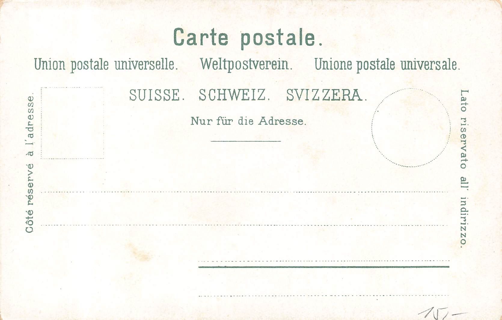 Cartoline postali: Gruss Nesslau SG Panorama – Usato da Biasca venduto da Blenio71 1