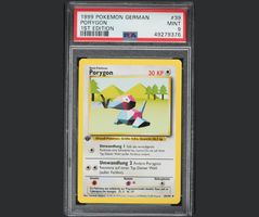 Pokémon Porygon Base Set | 1st Edition | German | PSA 9