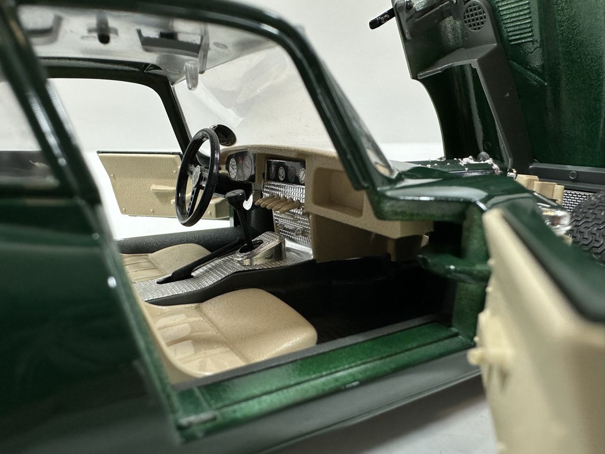 Bburago Modellini d'auto: 1961 Jaguar E Type 1:18, dunkelgrün, BBURAGO – Usato da Zofingen venduto da rf9_x2xt 6