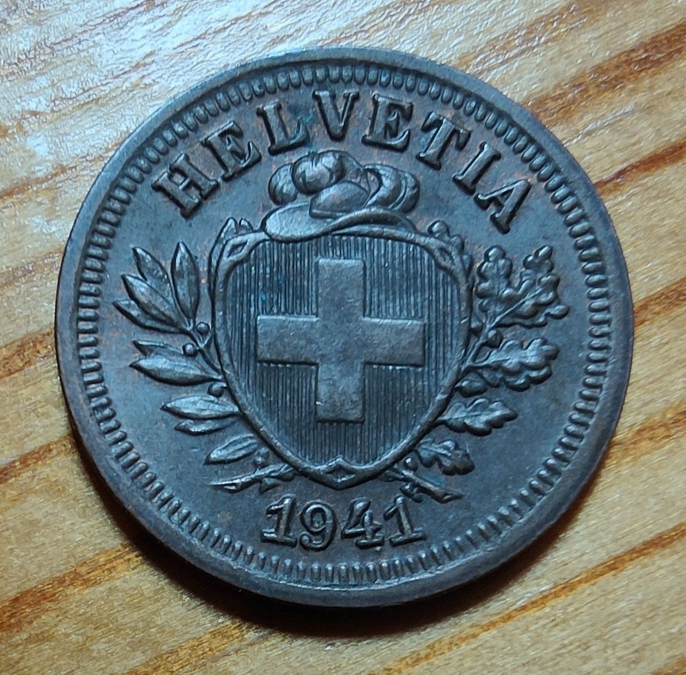 Tutti le monete: 1 Rappen 1941 – Usato da Hittnau venduto da stamps_and_coins