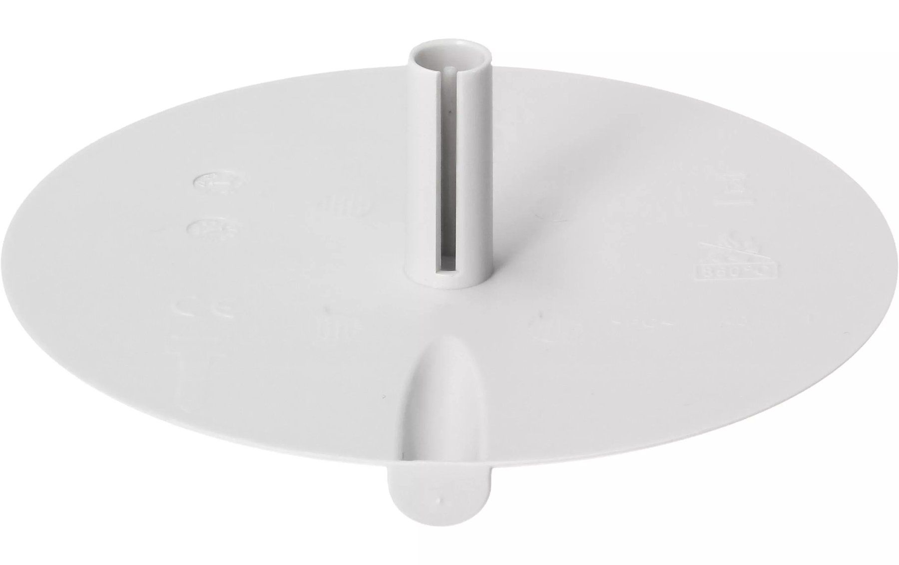 Lampade: Blindrosette Abdeckung Rosette Flach Lampe Kabelauslass – Nuovo e nell'imballaggio originale da Villmergen venduto da Elektro-Mueller
