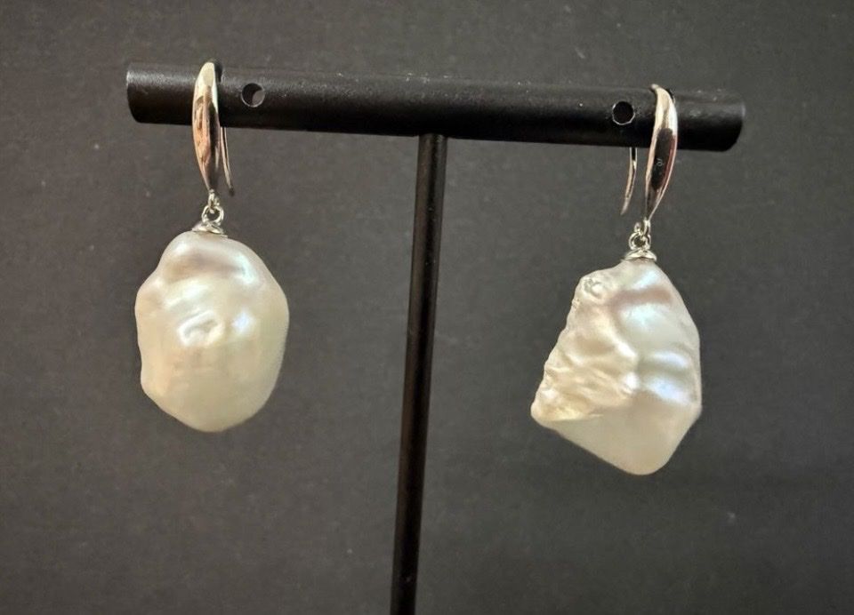 Ohrringe & -stecker: Silber- Ohrringe mit Barockperlen – Neu (gemäss Beschreibung) aus Donat von troja007 1