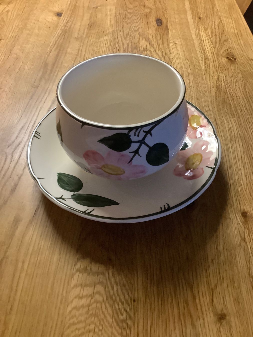 Villeroy & Boch Schalen: Villeroy&Boch Wild- Rose Sauciere – Gebraucht aus Wollerau von brillenglaeser