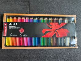 Farbstifte Bellcolor 48+1 neu Holzkasten versiegelt zu haben