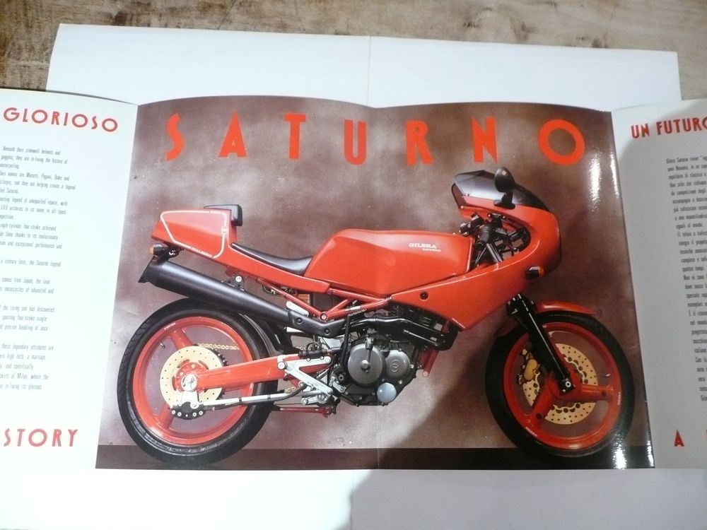 GILERA NUOVO SATURNO BIALBERO PROSPEKT 1990 OLDTIMER Kaufen auf Ricardo