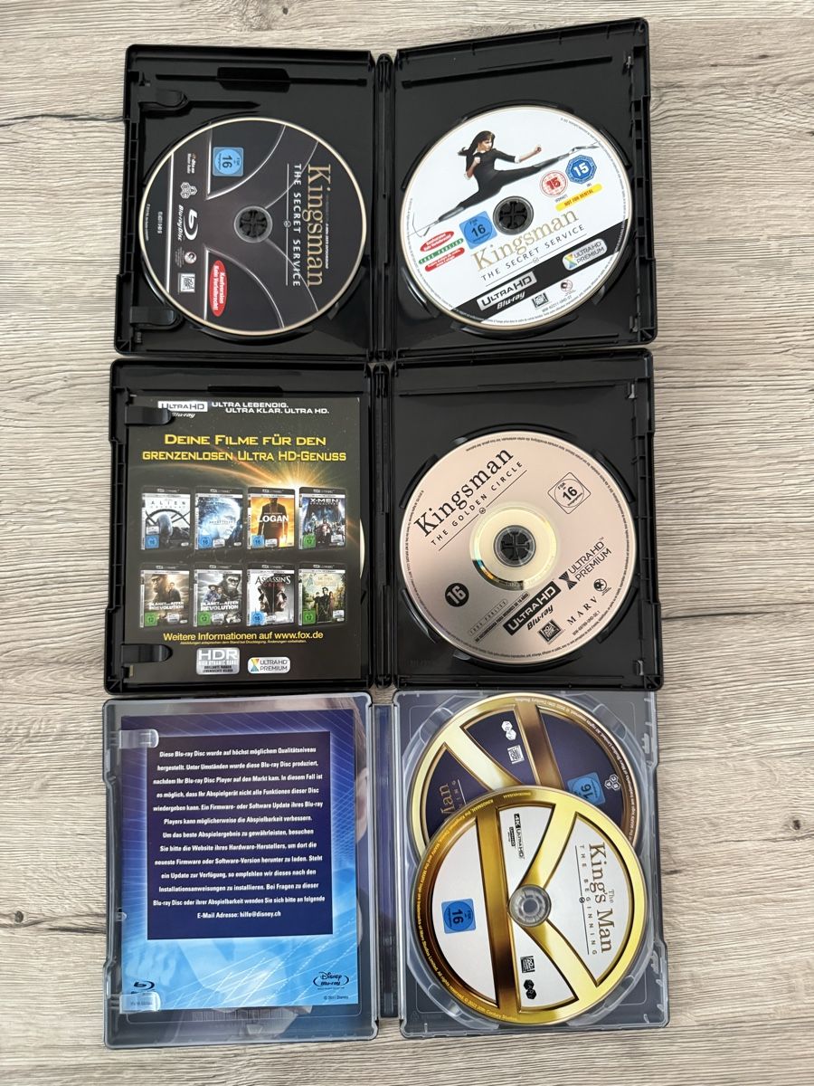 Tutti i DVDs: The Kingsman 1-3 4K UHD – Nuovo (secondo la descrizione) da Willisau venduto da ste_sc8j 3