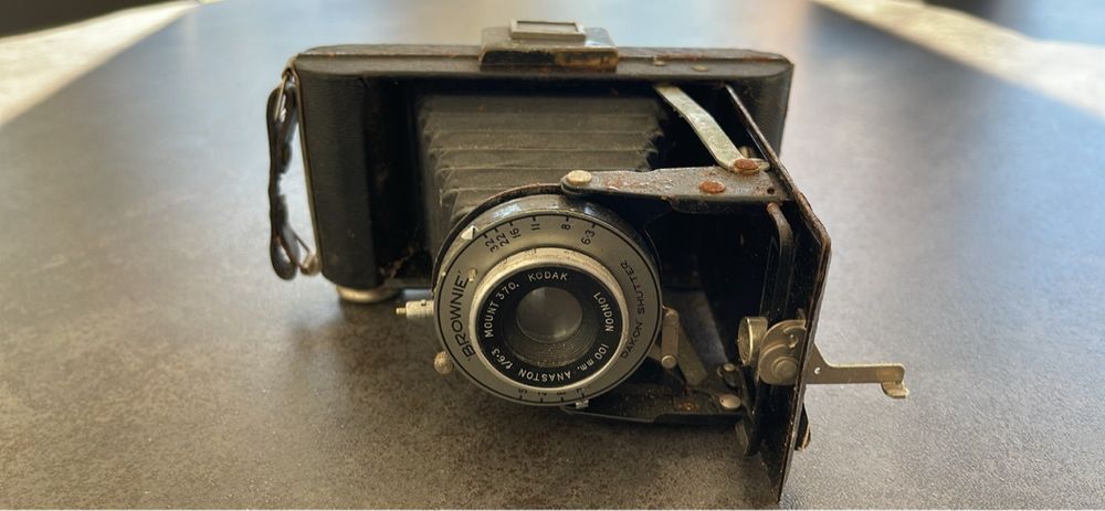appareil photo ancien vintage brownie kodak pour film 620 15
