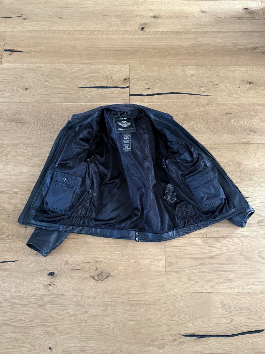 Harley-Davidson Giacche: Harley Davidson Motorrad Jacke, Leder, Grösse L – Usato da Zürich venduto da kingcaschte 2