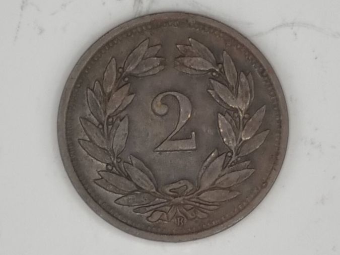 Tutti le monete: 2 rappen 1941 VZ-UNZ – Nuovo e nell'imballaggio originale da Bure venduto da chap981 1