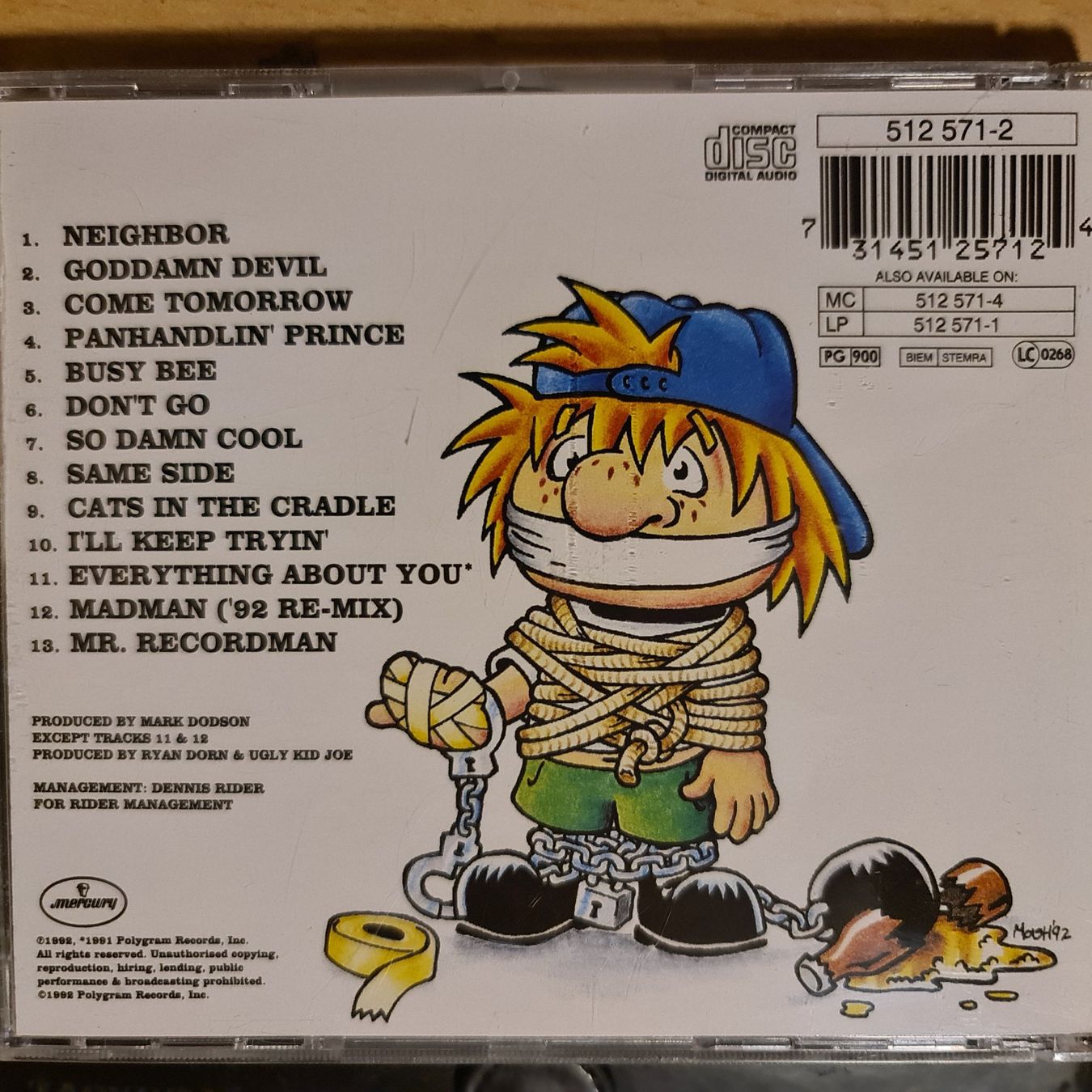 CD: ✅ Ugly kid Joe – Usato da Dintikon venduto da Vexi 1